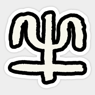 Ox (Chinese Seal Script) Zodiac Sign / INK Sticker